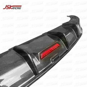 DIFFUSEUR ARRIÈRE EN FIBER DE CARBONE STYLE JSK-1 POUR 2021-2022 <span class=keywords><strong>AUDI</strong></span> Q8 <span class=keywords><strong>SQ8</strong></span> - Product Image 4