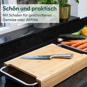 Planche à <span class=keywords><strong>découper</strong></span> coulissante de cuisine avec plateau, style occidental, pour steak, fruits et légumes Lmh21 - Product Image 3
