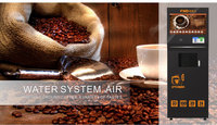 Distributeur automatique de café fraîchement moulu, extraction d'eau fraîche de l'air, technologie révolutionnaire