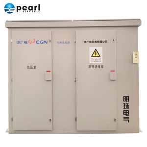 Trasformatore Professionale da 500-2500kVA a Tre Fasi 60Hz Montato su Piattaforma per Rete di Cavi Sotterranei, Raffreddamento ONAN, IP54 - Product Image 2