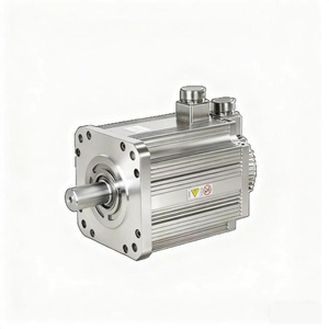 มอเตอร์ขับเคลื่อน CNC 220V 380V 50Hz กำลัง 1.3KW สามเฟส ประสิทธิภาพ IE3 กันน้ำ ขนาดหน้าแปลน 130 มม. สำหรับหุ่นยนต์อุตสาหกรรม ขายดี - Product Image 3