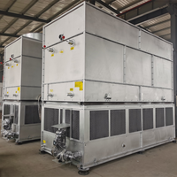 Tour de refroidissement fermée à flux mixte Condenseur évaporatif pour le rejet de chaleur des systèmes industriels