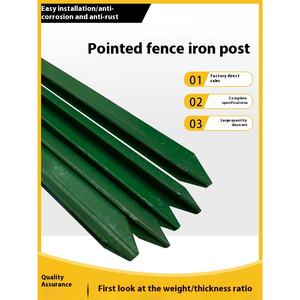 Columna <span class=keywords><strong>triangular</strong></span> <span class=keywords><strong>de</strong></span> <span class=keywords><strong>hierro</strong></span> fundido en forma <span class=keywords><strong>de</strong></span> Y sólida antioxidante con malla soldada para valla <span class=keywords><strong>de</strong></span> alambre al aire libre <span class=keywords><strong>varilla</strong></span> puntiaguda para cría - Product Image 6