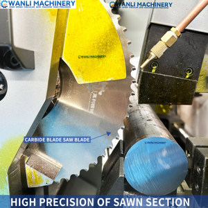 ISO chứng nhận hoàn toàn tự động tốc độ cao Thông Tư Đã Thấy máy cưa lạnh cho cưa thép tròn ống thép không gỉ - Product Image 3