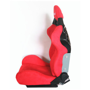 2 pièces/ensemble Sièges de course sportifs de haute qualité en fibre de verre rouge pour voiture de sport - Product Image 2