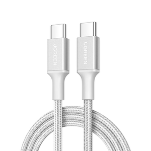 <span class=keywords><strong>สาย</strong></span>ซิลิโคนถักสำหรับ<span class=keywords><strong>ชาร์จ</strong></span>ไว, USB-C กับ USB-C PD 3A <span class=keywords><strong>สาย</strong></span>เคเบิลชนิด C ขนาด60W ถึง1.5เมตร - Product Image 1
