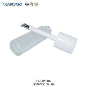 Botella de Vidrio Plana con Gotero de 35 ml al por Mayor, Envase de Vidrio de Marca Privada para Crema Facial y Gotas para los Ojos - Product Image 5