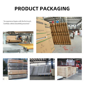 Porte d'entrée double Skyland de style français en bois avec pivot en fer forgé et matériaux en fibre de verre et acier - Product Image 6