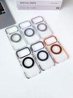 Coque de téléphone à design engrenages mécaniques pour iPhone 17 16 15 14 13 12 11 Pro Max Plus, transparente avec béquille, cadeau créatif, nouveauté