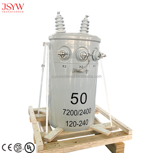 Transformador Monofásico Convencional de 100 kVA, 125 kVA, 167 kVA, Tipo D11, Montado en Poste, Precio del Transformador D11 - Product Image 1