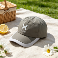 Özel Logo Yansıtıcı Koşu Şapkası Yüksek Görünürlüklü Gece Güvenliği Hızlı Kuruyan Beyzbol Şapkası Polyester 6 Panel Unisex Spor Şapkaları Toptan