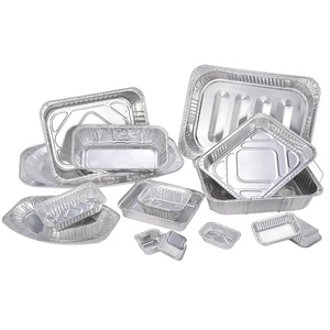 Bandeja Redonda de Aluminio para <span class=keywords><strong>Pizza</strong></span> TIA YB96 de 16 Pulgadas, Contenedor de Papel de Aluminio para Hornear - Product Image 3