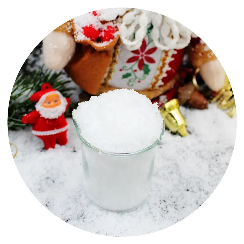 Fake Artifical Snow White Powder Christmas Powder Snow SAP For Christmas Decorations