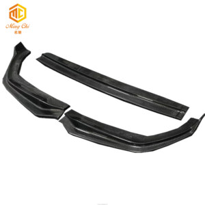 La lèvre avant en fibre de carbone G20 à trois étages de style MP convient à la <span class=keywords><strong>BMW</strong></span> série 3 G20 - Product Image 1