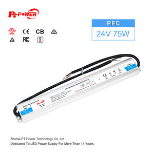 36W/60W/75W/100W/150W/200W Constant Voltage High PF>0.95 LED Driver 170-264V AC-DC 24V IP67 Waterproof LED Lighting Power Supply - Product Image 3