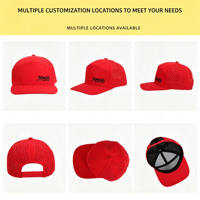 Casquette de sport d'extérieur Wins Flying à 6 panneaux, en nylon, brodée, pour la course, la pêche et le camping, personnalisable
