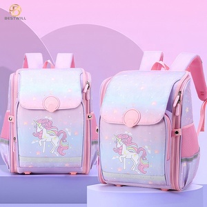 Bestwill-mochilas multifuncionales de una pieza para niños, bolsos escolares de sirena <span class=keywords><strong>con</strong></span> dibujos de unicornio, gran oferta, novedad - Product Image 4
