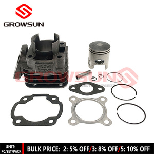 Jogjog60 KIT silinder 43MM dengan PIN 10MM untuk skuter 1PE40QMB 2T 50CC ZNEN LONGJIA JMSTAR TAOTAO SUNL ROTEKA VENTO UM - Product Image 2