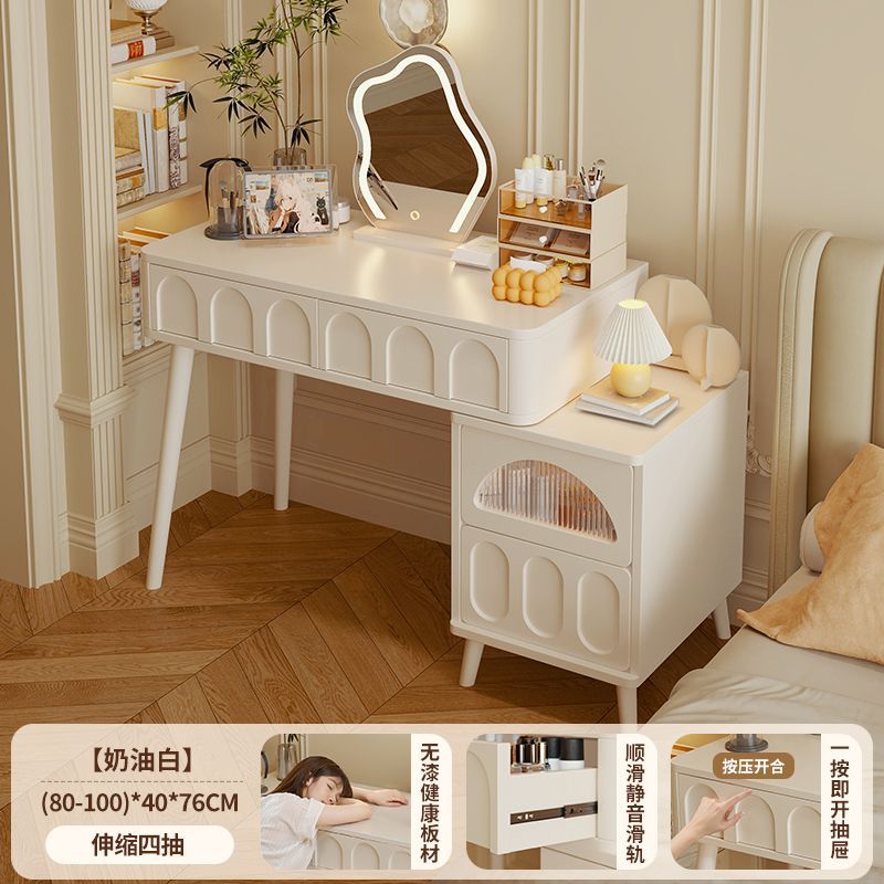 Espejo nube de mesa blanco crema 80-100cm