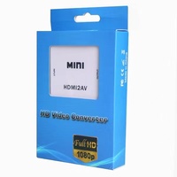 Vente en gros 1080p Audio Vidéo 3 Rca Mini Av2hdmi Composite Cvbs 3rca Vga Av Rca Vers Hdmi Hd Adaptateur Convertisseur Pour Vieux Hdtv