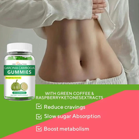 Gummies de Garcinia Cambogia OEM/ODM pour un ventre plat, brûle-graisse, produit de beauté pour adultes - Non destiné aux femmes enceintes, 60 unités