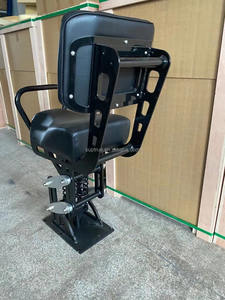 Tek Kişilik Deniz Botu Koltukları Çift Yaylı Süspansiyonlu Darbe Emici Bot Koltukları Jokey <span class=keywords><strong>Pilot</strong></span> Koltuğu - Product Image 2