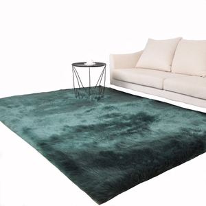 Disinfecting Mat  Faux Fur Fabric Sheepskin Decoration Cheap Shaggy Fur Carpet Rug Suede Felt+canvas Backing Fur Carpet Rug - Product Image 3