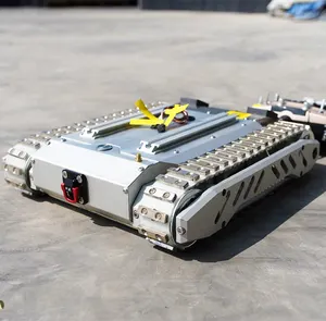 หุ่นยนต์ขนาดเล็กแชสซีปีนกำแพงแม่เหล็ก Crawler Rc เบนซินแพลตฟอร์ม
