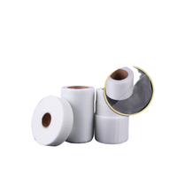 Ruban isolant en fibre de verre 100 mm avec adhésif thermofusible pour coins de cloisons sèches, matériau en fibre de verre Xinxing 8 mailles, service de découpe