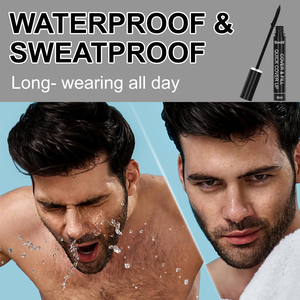 น้ำมันละหุ่งย้อมสีหนวดเคราแบบกึ่งถาวรสำหรับผู้ชายผมสีเทาเป็นสีดำเพื่อการดูแลส่วนบุคคลของ<span class=keywords><strong>ผู้ชาย</strong></span> - Product Image 4