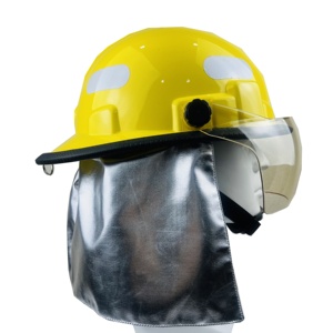 Hàn Quốc Phong Cách Chữa Cháy Bảo Vệ Nhựa Mũ Bảo Hiểm Với Có Thể Điều Chỉnh Chuỗi Bẫy Và Chống-Ngọn Lửa Lửa Máy Bay Chiến Đấu An Toàn Mũ Bảo Hiểm - Product Image 3