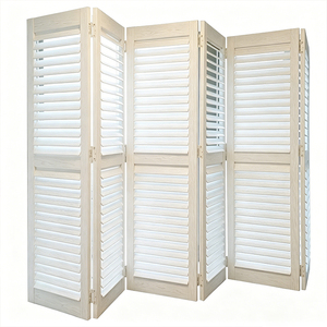 Persianas de plantación directas de fábrica Tamaño de pedido persianas de plantación blancas horizontales de China persianas de <span class=keywords><strong>PVC</strong></span> <span class=keywords><strong>ventana</strong></span> - Product Image 1