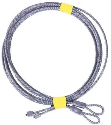 Пара кабелей для гаражных дверей 7 футов, пружины для скручивания