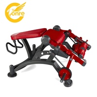 Machine à flexions de jambes indépendante, Appareil commercial de musculation assis pour les jambes, Mouvement séparé pour l'entraînement isolé des ischio-jambiers