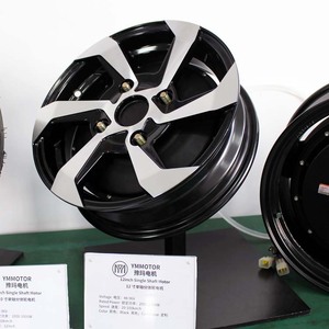 มอเตอร์ฮับไร้แปรงถ่าน YM-277 2000W แบบเพลาเดี่ยว ประสิทธิภาพสูง แรงบิดสูง กันน้ำ สำหรับรถยนต์/มอเตอร์ไซค์ ATV/UTV 72V YM-277-2000W - Product Image 6