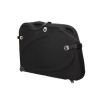 Sac de cadre de vélo de voyage personnalisé avec roulettes, boîte noire en EVA rigide pour vélo de route