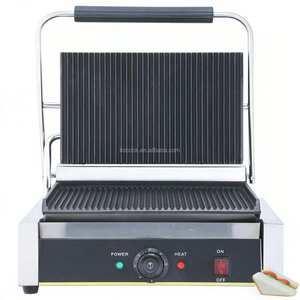 Grill panini électrique professionnel, presse à panini, machine à sandwich, grill de contact à plaque unique - Product Image 2