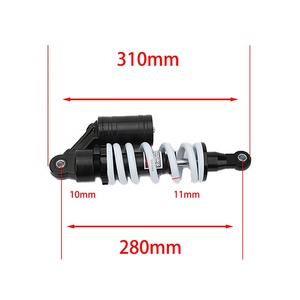 Amortiguador <span class=keywords><strong>de</strong></span> 280mm con airbag hidráulico Scooter eléctrico para motocicleta <span class=keywords><strong>Honda</strong></span> Yamaha Suzuki Kawasaki Gokart Quad ATV CRF BBR - Product Image 2