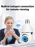 Mini caméra WiFi A6 HD 1080p avec vision nocturne couleur, détection de mouvement, suivi humain, zoom, moniteur CMOS pour la sécurité domestique