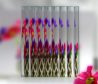 PARTNER GLASS Fabricantes Tamaño personalizado Vidrio estampado coloreado