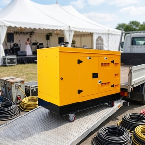 <span class=keywords><strong>Generador</strong></span> Portátil Silencioso y sin Combustible de 30kw 30kva, <span class=keywords><strong>Generador</strong></span> Diésel con Cuatro Ruedas, Apto para <span class=keywords><strong>Alquiler</strong></span> - Product Image 1