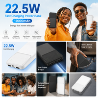 Chargeur externe compact avec câble pour la vente au détail en voyage, les professionnels et la distribution quotidienne d'accessoires mobiles.
