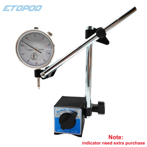Alta Qualidade <span class=keywords><strong>Dial</strong></span> <span class=keywords><strong>Test</strong></span> <span class=keywords><strong>Indicator</strong></span> Gauge Universal Base Magnética Titular Stand Tabela Escala Precisão Indicadores Medição Ferramenta - Product Image 5