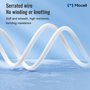 Miccell 60W <span class=keywords><strong>USB</strong></span> <span class=keywords><strong>Tipo</strong></span> <span class=keywords><strong>C</strong></span> Cable Pd Carga rápida <span class=keywords><strong>Usb</strong></span> <span class=keywords><strong>C</strong></span> a <span class=keywords><strong>tipo</strong></span> <span class=keywords><strong>C</strong></span> Carga rápida Cable de datos de teléfono móvil para Xiaomi <span class=keywords><strong>14</strong></span> 15 - Product Image 3