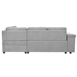 Sofá Cama Convertible en Cama con Espacio de Almacenamiento Extraíble, Sofá Esquinero en Forma de <span class=keywords><strong>L</strong></span> - Product Image 5