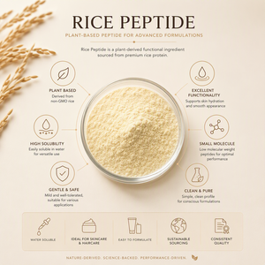 Poudre de collagène de riz en gros, extrait végétal, riche en protéines, qualité alimentaire, soluble dans <span class=keywords><strong>l</strong></span>'eau pour complément nutritionnel et boisson - Product Image 3