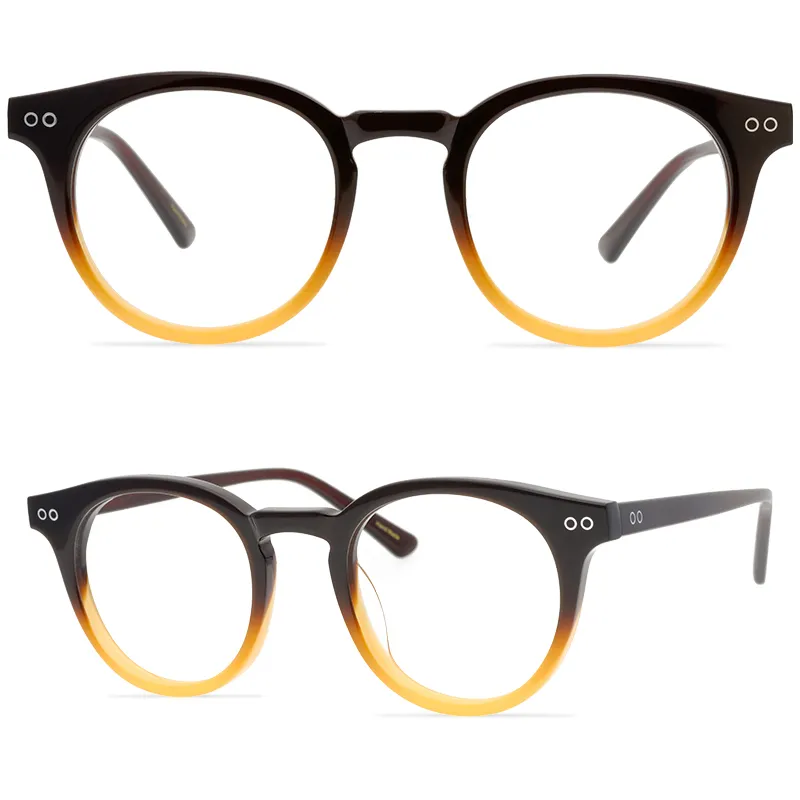 Korean fashion glasses Celebrities wear the same glasses Round vintage frames Optical frames eyewear MILAN