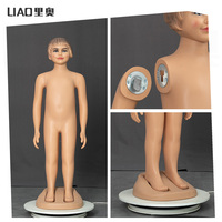 Mannequins d'Enfants Complet en Plastique Abordables sur Pied pour Affichage de Vêtements Bébé et Enfant - Modèles Garçon et Fille