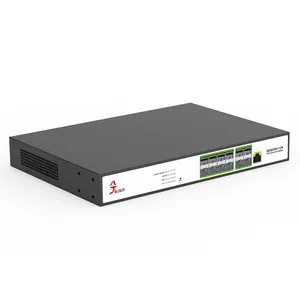 Commutateur XikeStor L3 géré 12 ports 10G Hub Internet SFP + Gestion Web Ethernet Prise en charge du réseau central Routage dynamique et DHCP