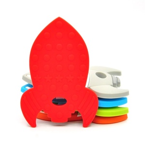 Eva suave <span class=keywords><strong>Bany</strong></span> mordedor autismo juguete ganchillo anillo arruga papel de bebé - Product Image 6